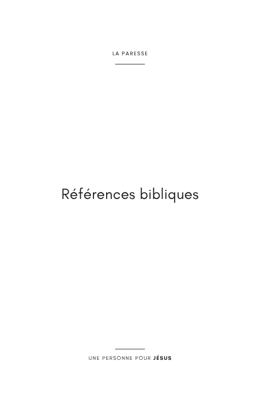 Bibliothèque Concordances Bibliques